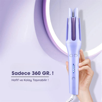 2'si 1 Arada Otomatik Saç Bigudi Makinesi-Saç Kıvırma Çubuğu
